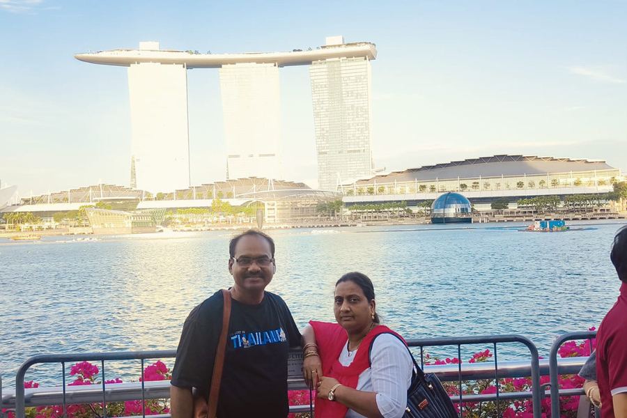 Overseas at an international gathering of brethren
